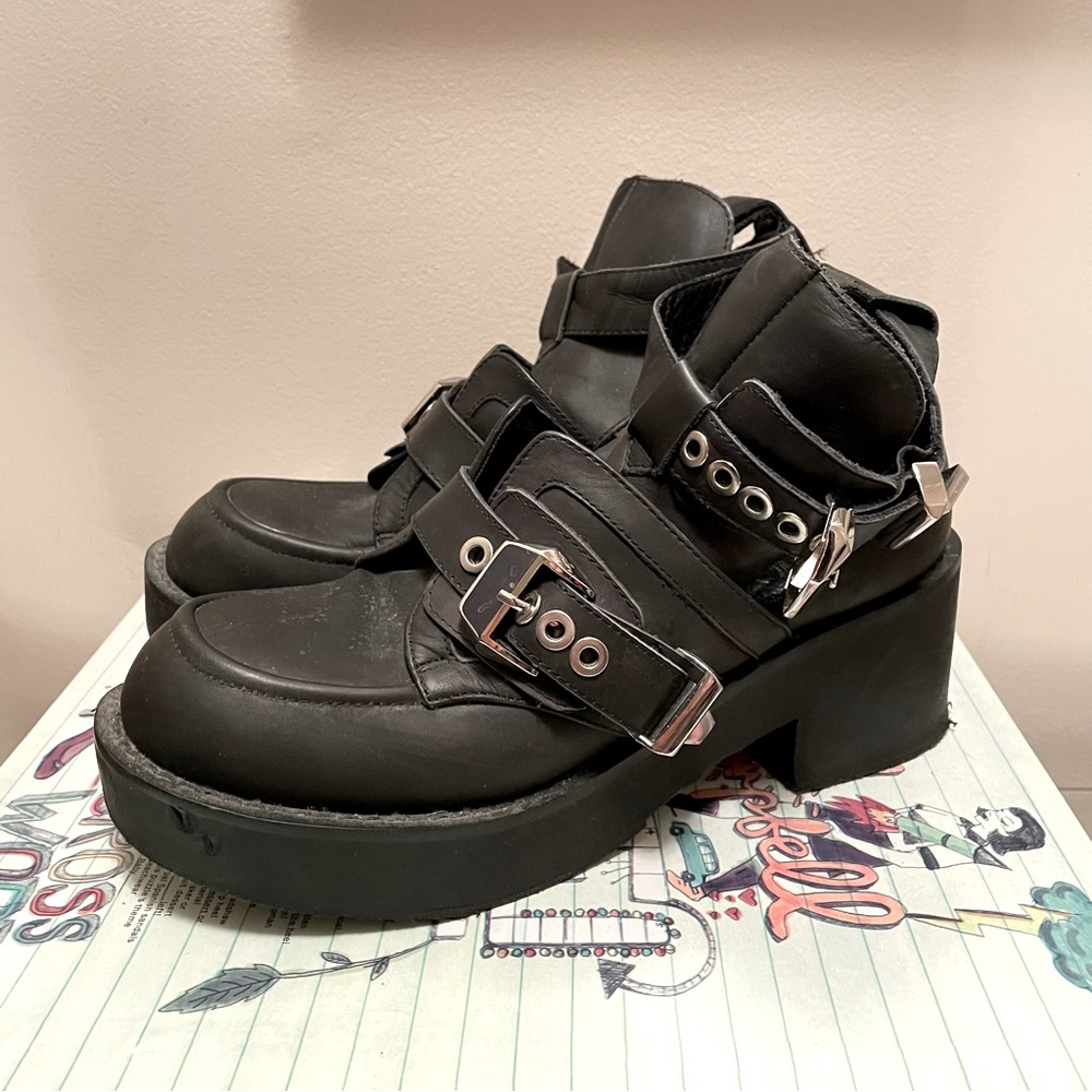 Jeffrey Campbell Coltrane Cutout Boots